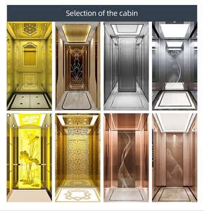 Ascenseur de maison et d'<span class=keywords><strong>appartement</strong></span> à entraînement AC sans engrenages, avec rail de guidage en PVC, petit ascenseur de passagers à <span class=keywords><strong>vendre</strong></span> - Product Image 5