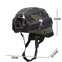 Casque tactique ABS double usage pour enfants, idéal pour la chasse, les jeux de CS et l'entraînement en extérieur, équipement de protection pour les élèves du primaire et les jeux de cosplay en plein air.