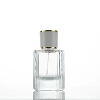 Flacon de parfum vide de luxe en verre 30 ml personnalisable avec design d'aromathérapie et sérigraphie, bouchon en caoutchouc