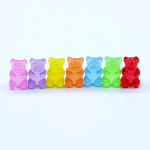 4 20 or 50 BULK Gummy Bear Resin Charms Multi-Color - Portugal