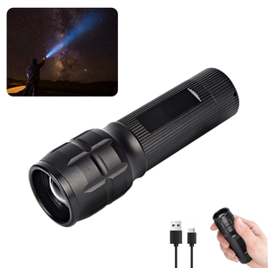 Không thấm nước Zoomable chức năng <span class=keywords><strong>3</strong></span> chế độ <span class=keywords><strong>AAA</strong></span> pin Powered LED Xe Đạp ánh sáng có thể điều chỉnh focus zoom led Mini Đèn Pin - Product Image 3