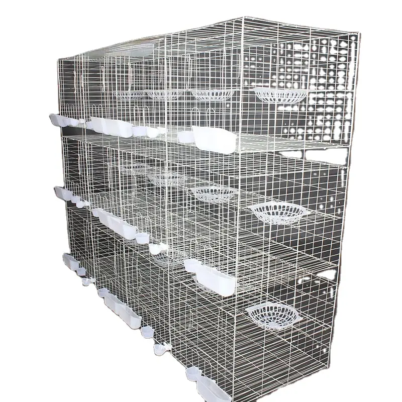 galvanized metal pigeon cage breeding with pigeon accessories for sale