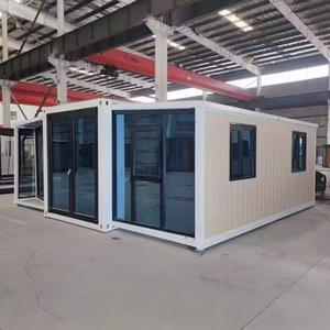Maison conteneur préfabriquée extensible, directement de l'usine, avec structure en acier modulaire, maison mobile, cabane portable pour bureau, hôtel, complexe hôtelier - Product Image 4