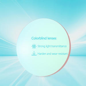 Lentes fotocromáticas universales 1,56 Anti-azul rojo verde visión para todos los colores para la ceguera al color debilidad <span class=keywords><strong>astigmatismo</strong></span> <span class=keywords><strong>miopía</strong></span> - Product Image 1