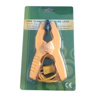Type K Pipe Thermocouple Probe Clamp Temperature Lead Probe HVAC Pipes Jaw Clip Plumbing Clamp