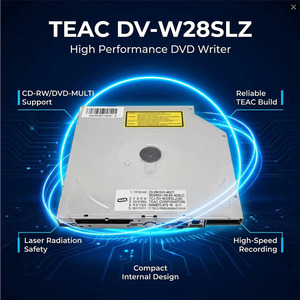 Lecteur <span class=keywords><strong>de</strong></span> <span class=keywords><strong>DVD</strong></span> RW IDE à insertion directe TEAC DV-W28SL, 12,7 mm, mince, pour ordinateur portable, remplacement pour ordinateur portable Dell - Product Image 1