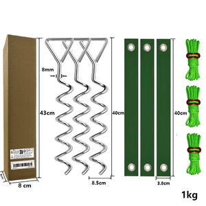 Kits de pieux et supports robustes pour arbres, vente en gros d'usine, pour le redressement des jeunes arbres - Product Image 3