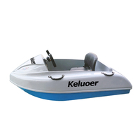 Chariot de bateau de karting électrique à grande vitesse pour sports nautiques Mini bateau de sauvetage de bateau de karting