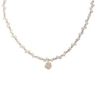 Collier en alliage de perles Shijia pour femme, élégant, haut de gamme, luxueux, chaîne de perles pour pull