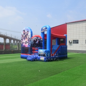 Maison de rebond en PVC <span class=keywords><strong>garde</strong></span> du <span class=keywords><strong>corps</strong></span> gonflable Aveng-er château château de rebond pour enfants fête maison de rebond - Product Image 1