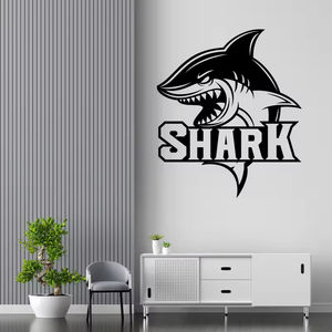 Tiburón una pegatina tiburón y tiburón pegatina - Product Image 2