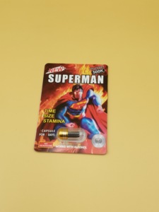 Cápsulas Long Last Superman 75000mg Gentle Mix, Contiene L-Arginina y Licopeno, Mejora la Energía y la Resistencia - Product Image 1