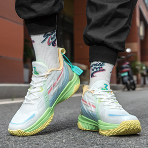2026 NEW LEAO High Quality Outdoor Anti slip Custom Breathable Fashion Sneakers Sports Women's Men's <strong>Basketball</strong> <strong>Shoes</strong> - Product Image 4
