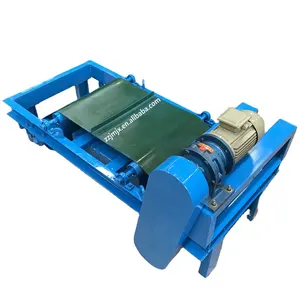 Overband magnetic separators and magnetic separator for conveyor belts