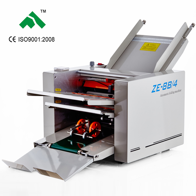 Портативная Складная машина для офисной бумаги, автоматическая складная машина для бумаги, складная машина для бумаги ZE-9B 4 DIY