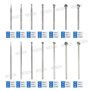 Fresa dental de turbina Mesen D1.8 para cirugía oral, pulido, desbaste óseo y procedimientos de implantes - Product Image 4