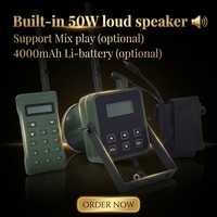 Offre d'usine appels de caille et de canard électroniques à haute pression accessoire de sons d'oiseaux MP3 dispositif d'appel de chasse ABS pour les chasseurs