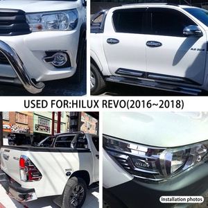 Kits de Carrocería Completos Negros/Cromados de ABS de Alta Calidad y Alto Rendimiento con Fácil Instalación para Revo 2016-2022 - Product Image 6