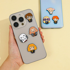 Autocollant décoratif pour téléphone, réfrigérateur, en alliage de zinc électroplaqué, personnage de dessin animé, souvenir touristique, best-seller - Product Image 1