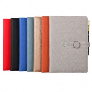 Hot Sale Travel A5 Custom Fabric Cover Hardcover <b>Journal</b> Diary Notebook 100 Sheets Gift - Product Image 3