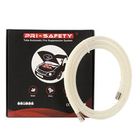 Extincteurs automatiques à tube à agent nettoyant pour voiture, certifiés CE, agent FM200/FE36