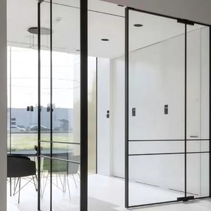 Puerta Pivotante de Partición Deslizante en Oferta Exclusiva, Puerta Pivotante Comercial con Puerta <span class=keywords><strong>Frontal</strong></span> de Vidrio Inteligente Personalizable - Product Image 5