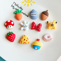 Mini Flatback Résine Charmes Dessin Animé Cabochon Flatback Artisanat Ornements Crème Colle Décorations DIY Accessoires pour Phonecasesshoes