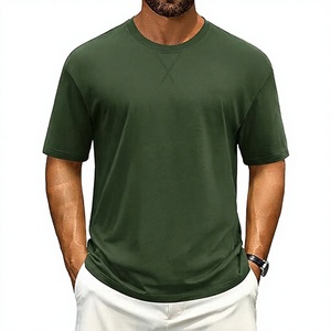 T-shirt de sport pour homme à manches courtes, séchage rapide, coupe classique, respirant, pour l'entraînement en salle et en extérieur, été - Product Image 1