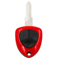 Clé à distance intelligente à 3 boutons, entrée sans clé 433Mhz, puce ID48 pour Ferrari F430, lame non coupée