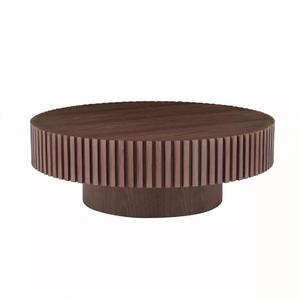 Mesa de comedor de gama alta de estilo de lujo Premium moderna mesa auxiliar de madera de calidad para sala de estar mesa de centro al por mayor - Product Image 1
