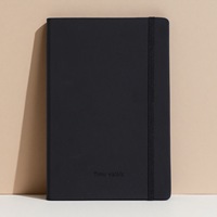 Carnets de Gratitude Premium A5 – Agendas Personnalisés en Cuir PU Rigide, Imprimés sur Mesure, Recyclables et Biodégradables en PP – Idéal pour Cadeau