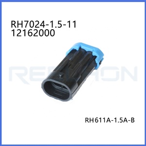 <span class=keywords><strong>2</strong></span> <span class=keywords><strong>Pin</strong></span> Dây Ô TÔ Cắm ổ cắm thiết bị đầu cuối nhà ở Phụ kiện 12162000 tự động kết nối cáp điện kết nối - Product Image 2