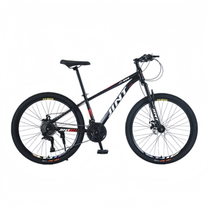 Vélo de montagne à <span class=keywords><strong>cadre</strong></span> en acier à haute teneur en carbone, 27 vitesses, ultra léger, frein à disque double, pneu gras de <span class=keywords><strong>26</strong></span> <span class=keywords><strong>pouces</strong></span>, <span class=keywords><strong>VTT</strong></span> tout-terrain, pédale ordinaire pour hommes - Product Image 1