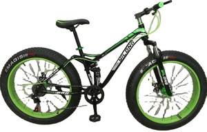Bicicletta da Neve Tipo Cobra con Telaio in Acciaio, Fat Bike da Uomo OEM da Strada 26 Pollici, 6 Colori Disponibili, 21 Velocità - Product Image 4