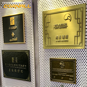 Numero civico a led per esterni in metallo luminoso retroilluminato moderno da 6 pollici con luce - Product Image 4