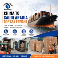 Agent d'expédition DDP, transitaire de fret de Chine vers l'Arabie Saoudite, Riyad, Djeddah, Dammam, fret maritime porte-à-porte FCL LCL