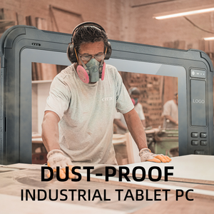 HUGEROCK S101 10 дюймов биометрический отпечаток пальца Ip65 с передним Nfc считывателем 6 + 64 ГБ прочный планшетный ПК Android 4g - Product Image 2