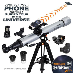 <span class=keywords><strong>Telescopio</strong></span> Astronómico Reflector Celestron StarSense Explorer SSE LT80AZ Habilitado <span class=keywords><strong>para</strong></span> Aplicación de Smartphone <span class=keywords><strong>para</strong></span> Niños, Estudiantes y Principiantes - Product Image 1