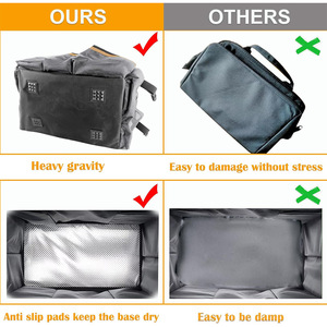 Bolsa Organizadora Extra Grande, Bolsa de Limpieza, Bolsa de Herramientas Multifuncional Personalizada de Oxford para Electricistas y Trabajos Domésticos - Product Image 6