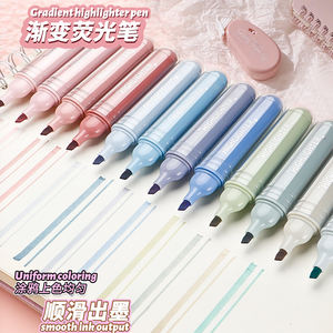 Rotulador Xin Bowen con Punta de Fibra, 4 Colores Degradados, Punta Suave Pastel de 4mm en Forma de Hacha, para <span class=keywords><strong>Graffiti</strong></span> - Product Image 3