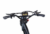 Bicicleta Eléctrica Snow Mountain con Motor sin Escobillas de 48V, Batería de Litio de 15AH, 7 Velocidades, Asistencia de 5 Niveles, 750W, Doble Suspensión, Neumáticos Anchos Resistentes al Agua
