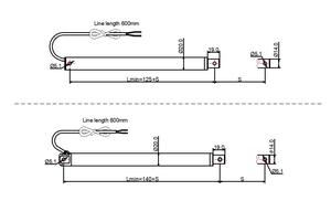 Высококачественный трубчатый линейный привод с максимальной нагрузкой 100N и синхронизацией - Product Image 3