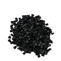 Granulés de PC renforcés de fibres de carbone conductrices, résine de polycarbonate pour environnement ATEX et pièces industrielles antistatiques