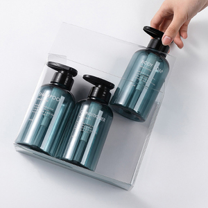 Nuovo Design OEM Printing 150ml 200ml 300ml plastica vuota chiaro essenza olio per animali con tappo a vite in alluminio - Product Image 2