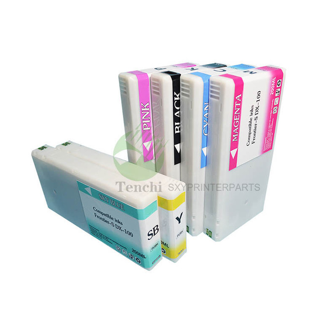 T7811-T7816 Compatible Ink Cartridge Filled With Dye Ink for Fujifilm Frontier-S DX-100  Fuji DX100 DE100 Printer