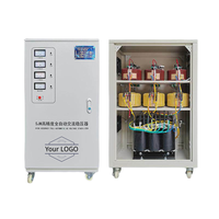 Régulateur de tension automatique triphasé AVR 10000 Watt 10KW, commande de servomoteur, en cuivre, SVC, usage intensif