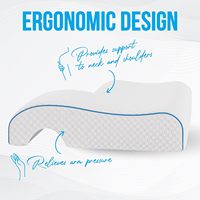 100% meilleur oreiller de câlin en mousse à mémoire ergonomique Anti-pression bras trou positionneurs confortables pour les dormeurs latéraux lit dormir