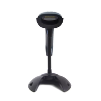 Lecteur de codes-barres filaire 1D 2D portable Android avec support, lecteur de codes QR USB pour caisse enregistreuse