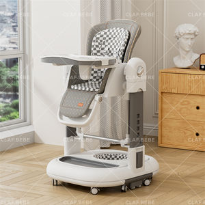 3 in <span class=keywords><strong>1</strong></span> pieghevole portatile multifunzionale regolabile <span class=keywords><strong>sedia</strong></span> di alimentazione del bambino pranzo seggiolone del bambino deambulatore - Product Image 2