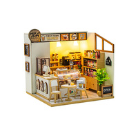 Nouveau produit créatif en promotion : Maison de poupée en bois en mousse, modèle de maison fait main, kit de maison de poupée miniature DIY à vendre